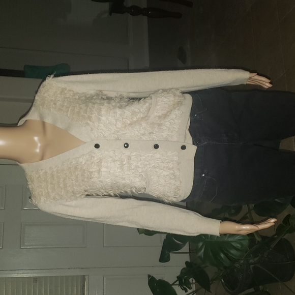 HP 🥳 3.1 Phillip Lim s shag front Merino wool front pockets cardigan - Picture 1 of 9